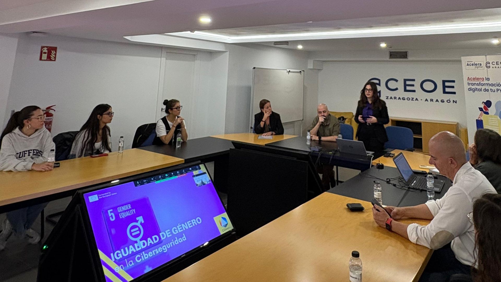 GEINNOVA celebrates the European recognition of the SHE@CYBER project as “Best Practices”